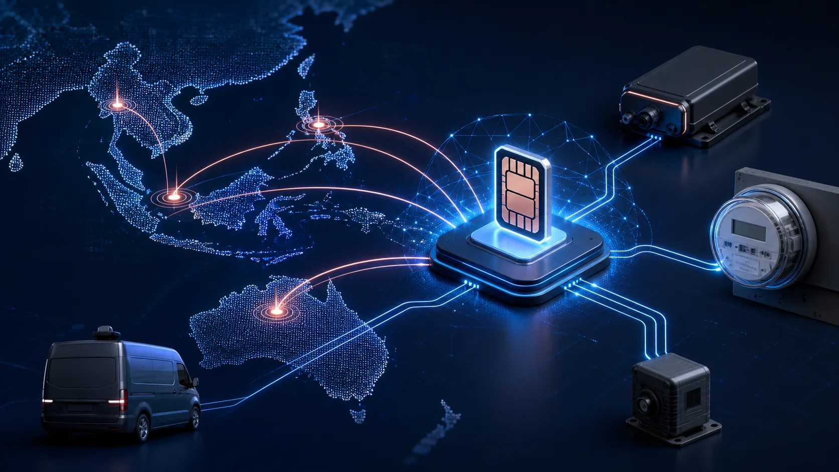 Сеть есим связывает корпоративные IoT-устройства в странах Азиатско-Тихоокеанского региона